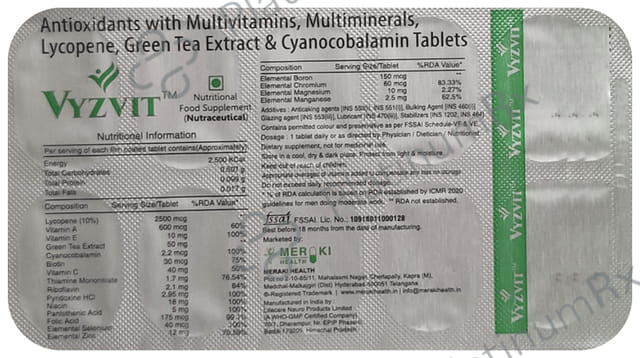 Vyzvit Tablet 10 tablets