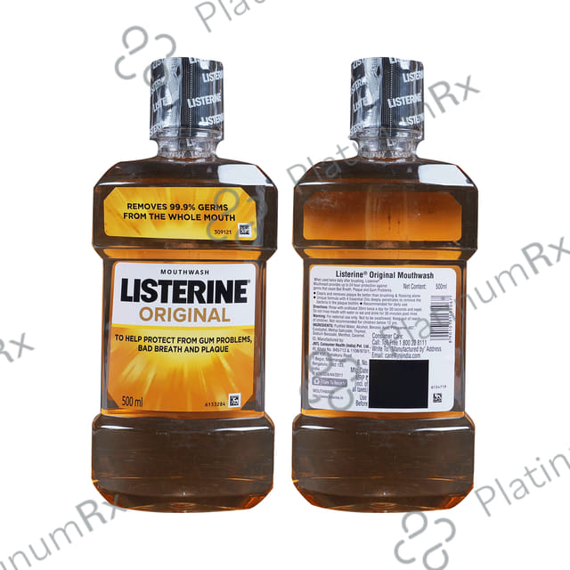 Listerine Original Mouth Wash 500ml
