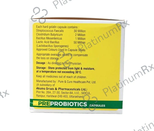 Preprobiotics Capsule 10s