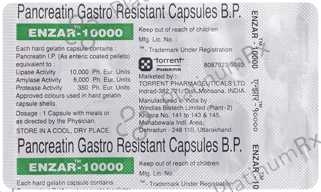 Enzar 10000 Capsule 10s
