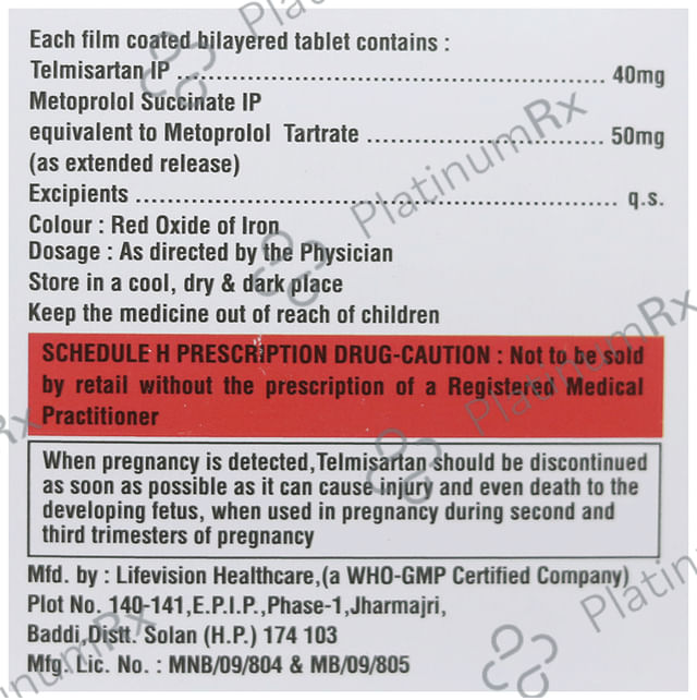 Telvonix-Beta Tablet ER