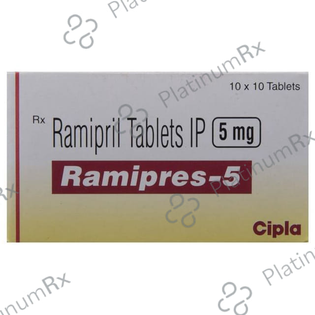 Ramipres 5mg Tablet 10s
