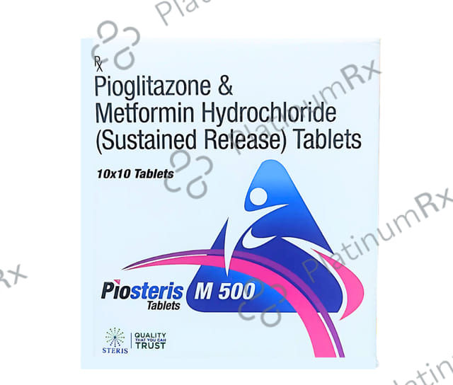 Piosteris M 500/15mg Tablet 10s