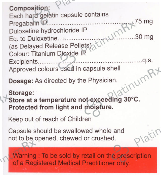 Neurokem D 75/30 Capsule DR