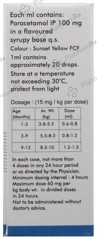 Dolo 100mg Oral Suspension 15ml