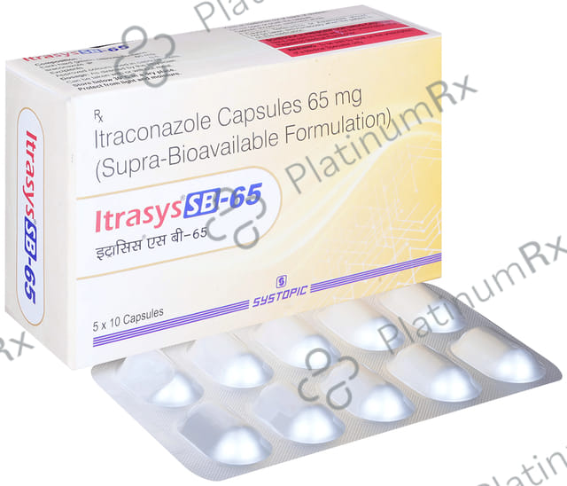 Itrasys SB 65mg Capsule 10s