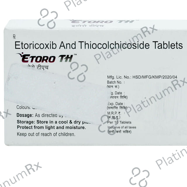 Etoro TH 4/60mg Tablet 10s