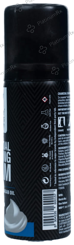 Bombay Shaving Company Charcoal Shaving Foam 50gm