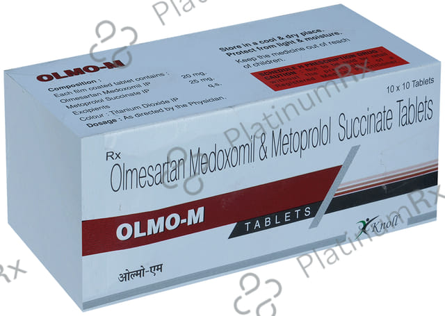 Olmo M 20/25mg Tablet 10s