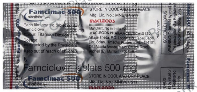 Famcimac 500mg Tablet 3s