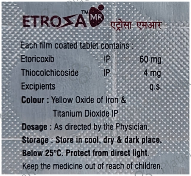 Etrosa 60/4mg Tablet MR 10s