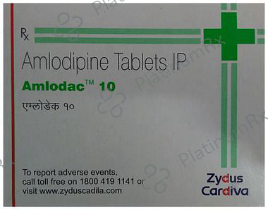 Amlodac 10mg Tablet 30s