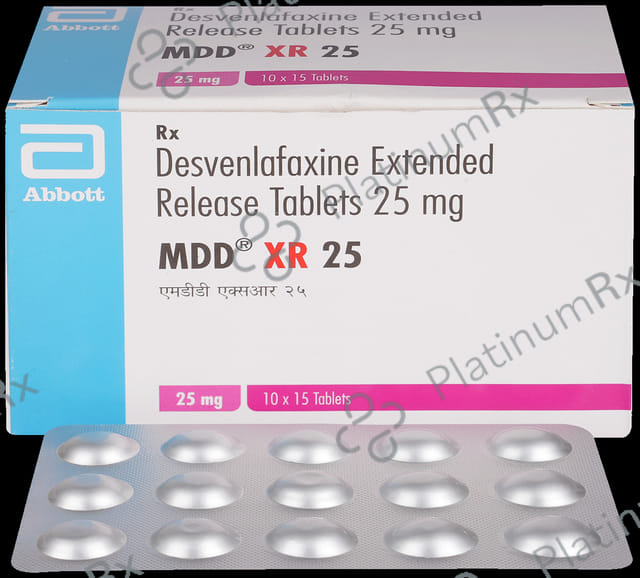 MDD XR 25mg Tablet ER 15s