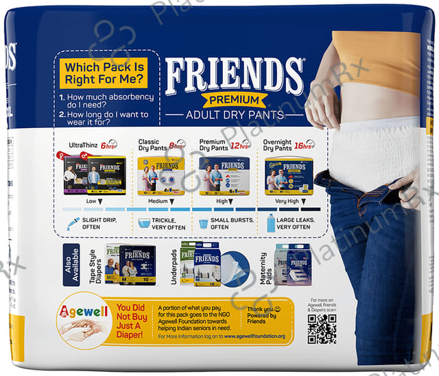 Friends Premium Adult Dry Pants XL