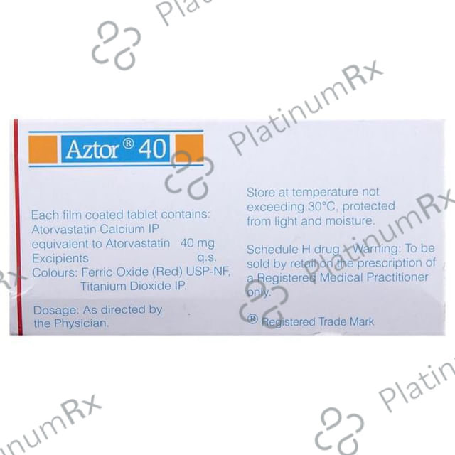 Aztor 40mg Tablet 15s