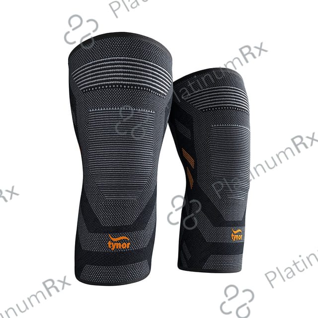 Tynor Knee Cap Air Pro Small Orange & Black 2s