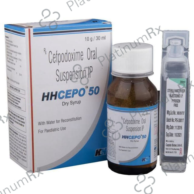 HHCepo 50mg Dry Syrup 30ml