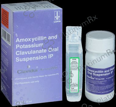Clavidur 457mg DDS Oral Suspension 30ml
