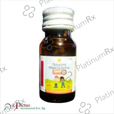 Zyrol D3 800IU Oral Drops 15ml