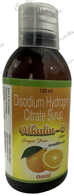 Alkalin O Liquid Orange Sugar Free 100gm