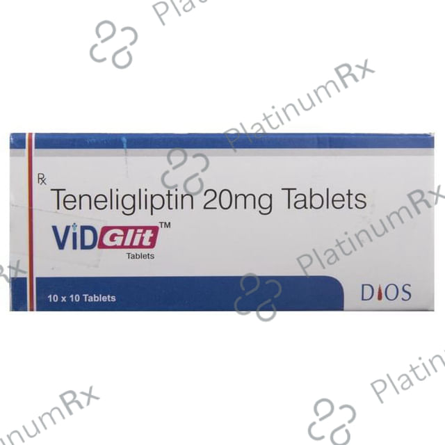 Vidglit 20mg Tablet 10s