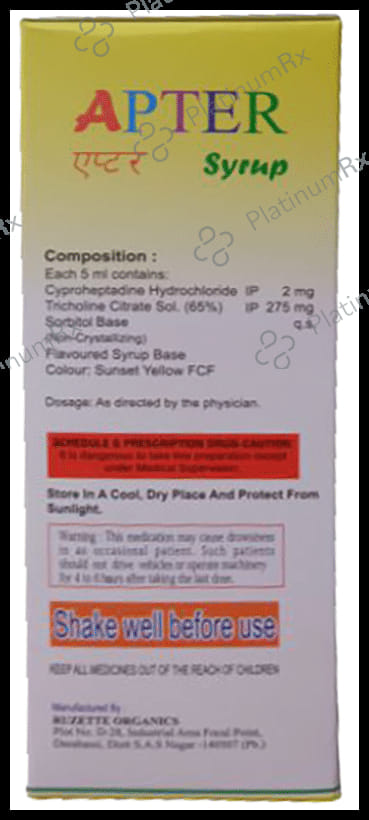 Apter Syrup