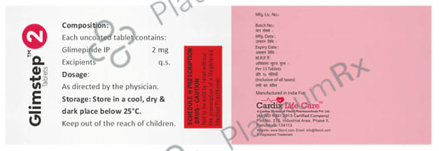 Glimstep 2mg Tablet 15s
