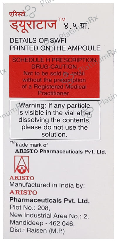 Durataz 4000/500mg Injection 10ml