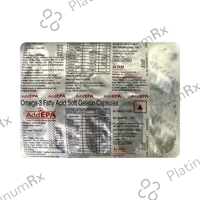 Addepa Soft Gelatin Capsule 10s