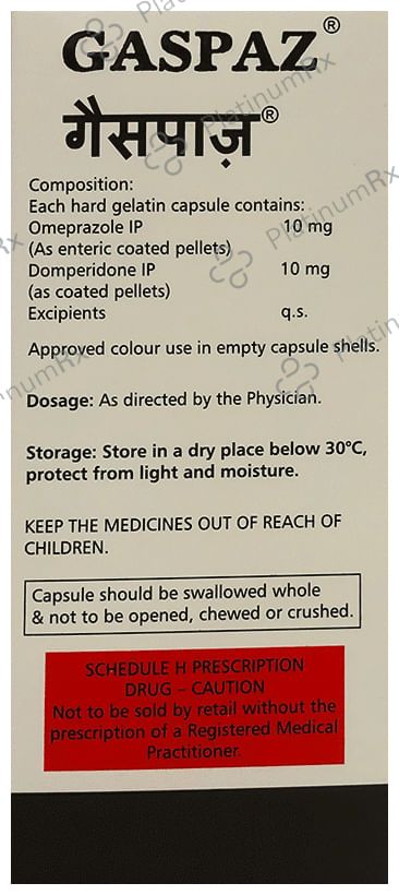 Gaspaz Capsule 15 capsules