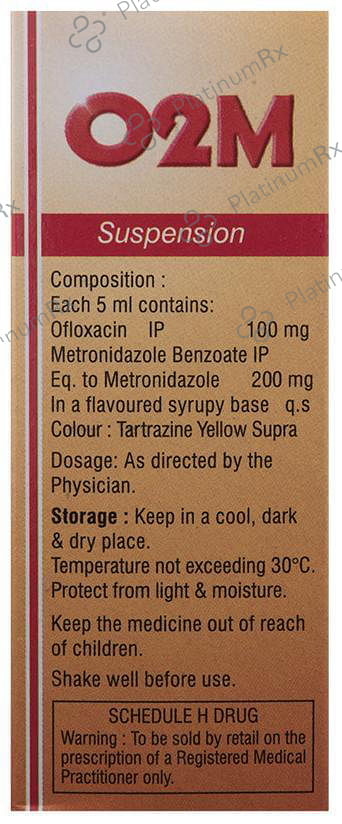 O2 M 200/100mg Oral Suspension 60ml