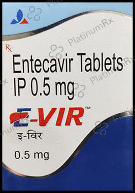 E Vir 0.5mg Tablet 30s