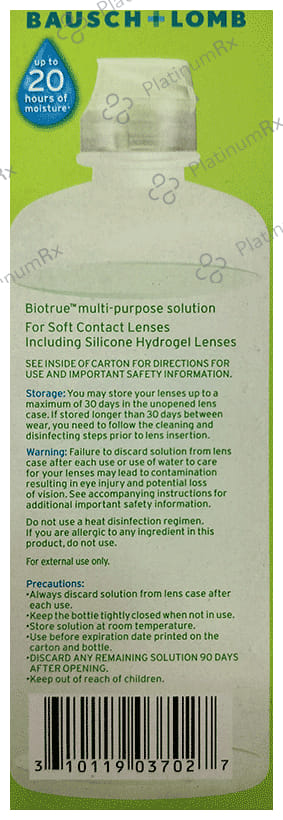 Bio True Multi Purpose Lens Solution 120ml