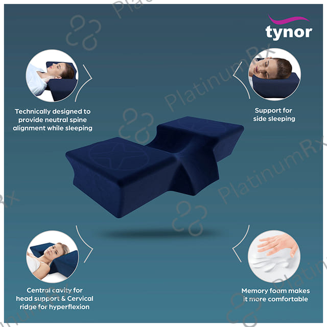 Tynor B 28 Anatomic Pillow Urbane Universal Blue
