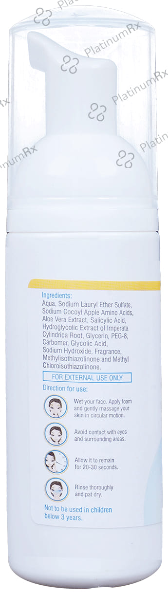 Clindac A Foaming Face Wash 50ml