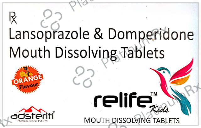 Relife Kids Orange 5/15mg Tablet MD 10s