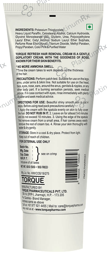 Refresh Rose Essence Hair Removal Cream (60gm Each)