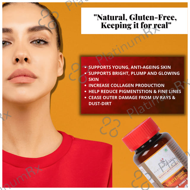 Nurture Derma L Glutathione 500mg Tablet 30s