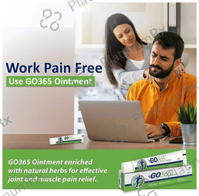 Go 365 Ayurvedic Ointment For Knee & Joint Pain