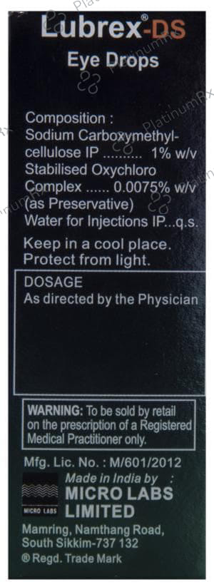 Lubrex DS Eye Drop 10ml