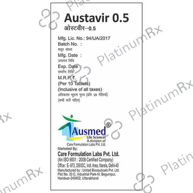 Austavir 0.5 Tablet
