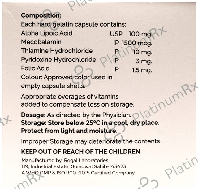 Reg OD Capsule 10s