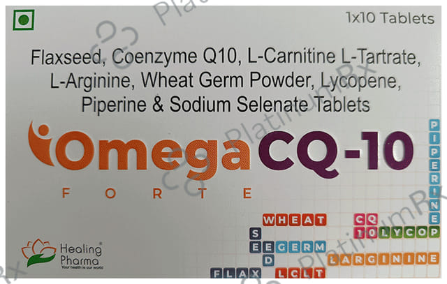 Healing Pharma Omega CQ10 Forte Tablet