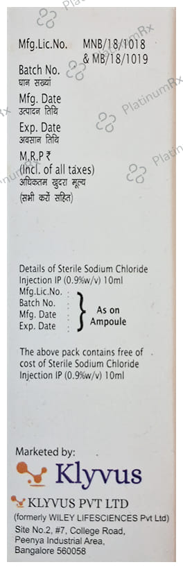 Wizocid 40mg Injection