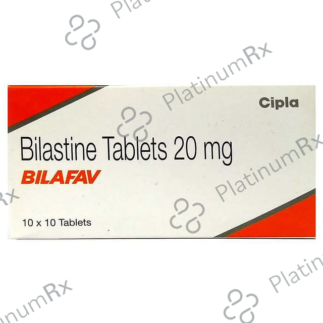 Bilafav 20mg Tablet 10s