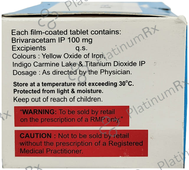 Brivapride 100mg Tablet 10s