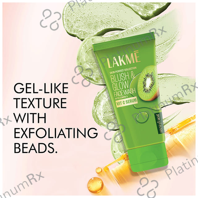 Lakme Blush & Glow Face Wash Kiwi Crush 50 gm