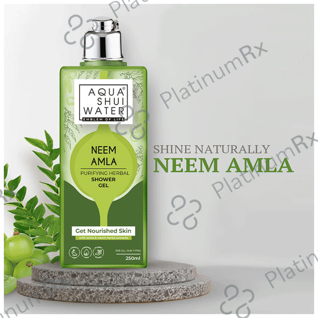 Aqua Shui Water Neem Amla Shower Gel (250ml Each) 1 Pack
