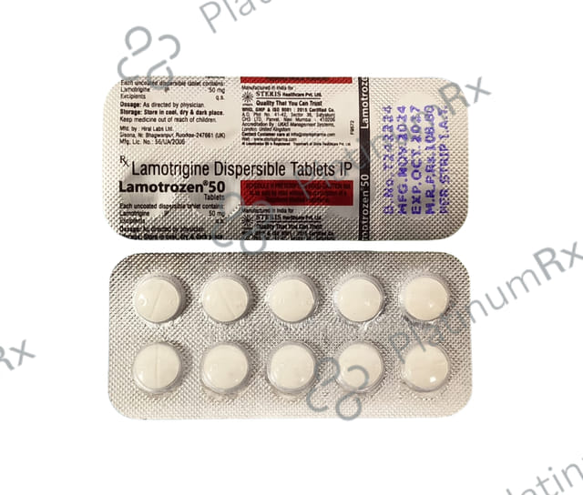 Lamotrozen 50mg Tablet 10s
