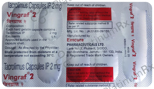 Vingraf 2mg Capsule